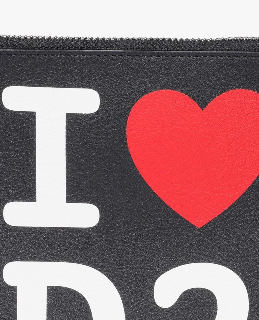DSQUARED2 - Ví cầm tay chữ nhật Icon