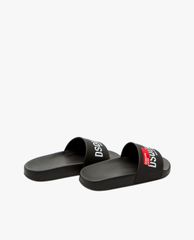 DSQUARED2 - Dép nam quai ngang bảng lớn phối logo thời trang