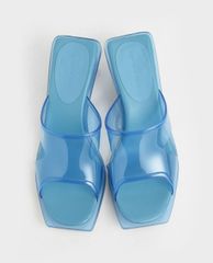 CHARLES & KEITH - Giày cao gót trong suốt Acrylic Heel