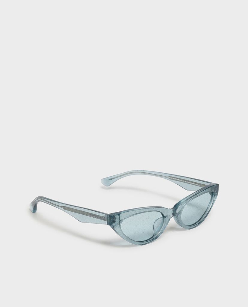 CHARLES & KEITH - Kính mát gọng mắt mèo Acetate Oval Frame