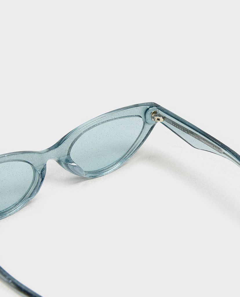 CHARLES & KEITH - Kính mát gọng mắt mèo Acetate Oval Frame