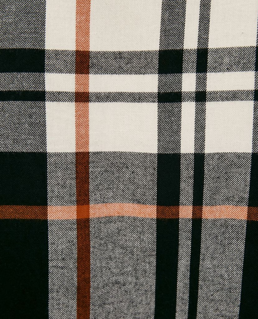 TOPMAN - Áo sơ mi nam tay dài sọc caro thời trang Plaid Slim