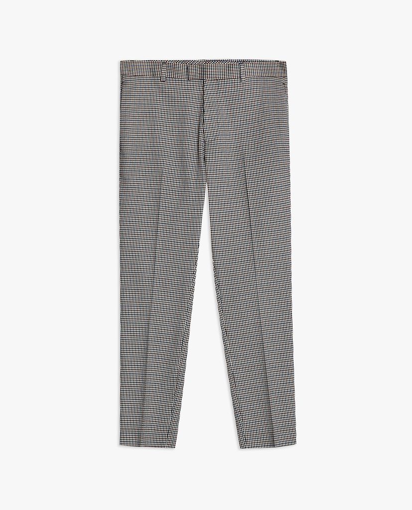 TOPMAN - Quần tây nam phom ôm Check Skinny Fit Cropped Smart