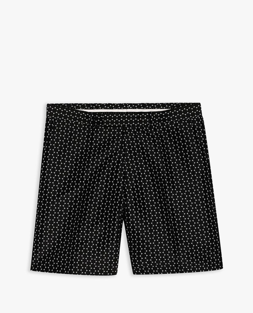 TOPMAN - Quần short nam Classic Fit Dot Jacquard