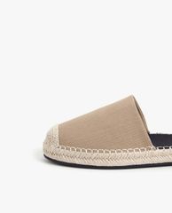 CHARLES & KEITH - Giày sandals nữ mũi tròn Tie Around Espadrille