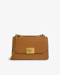 CHARLES & KEITH - Túi đeo chéo nữ nắp gập Metallic Push Lock