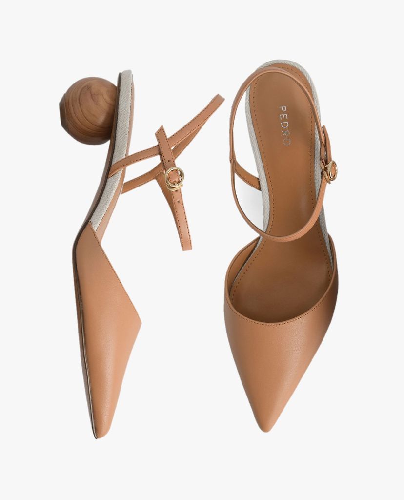 PEDRO - Giày cao gót mũi nhọn Leather Pointed Toe