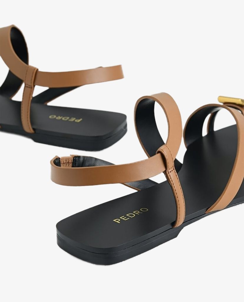 PEDRO - Giày sandal nữ xỏ ngón Toe Loop Slingback