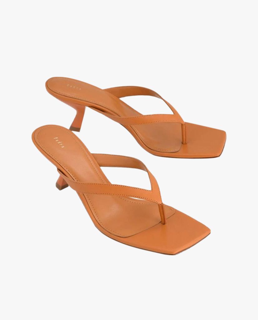 PEDRO - Giày cao gót quai kẹp Square Toe Thong