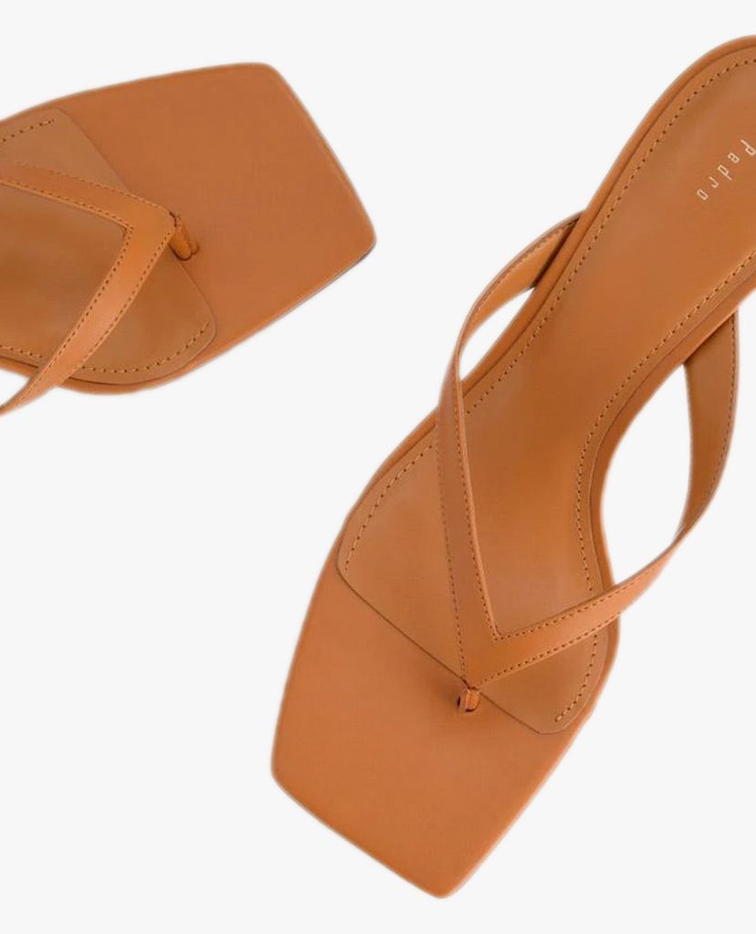 PEDRO - Giày cao gót quai kẹp Square Toe Thong