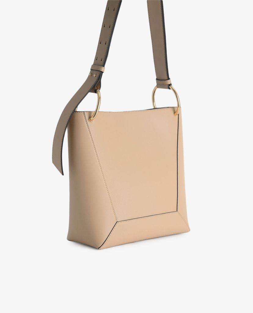PEDRO - Túi đeo vai nữ chữ nhật Leather Hobo