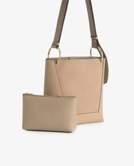 PEDRO - Túi đeo vai nữ chữ nhật Leather Hobo