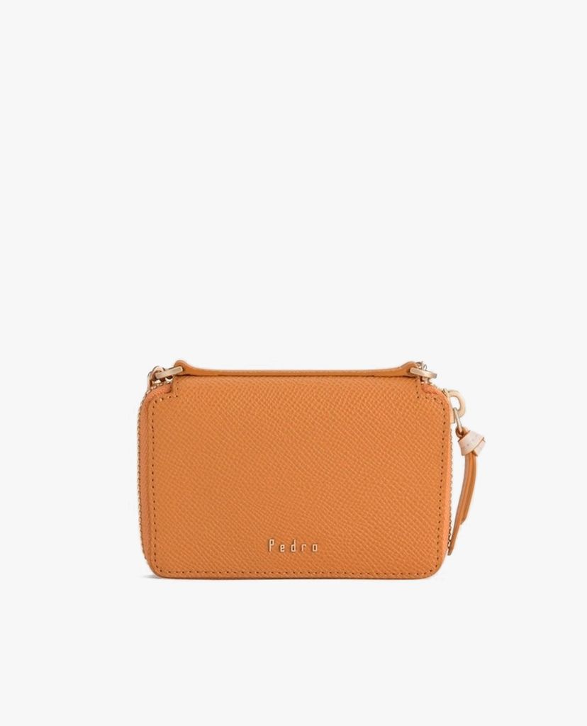 PEDRO - Ví nữ chữ nhật Leather Zip