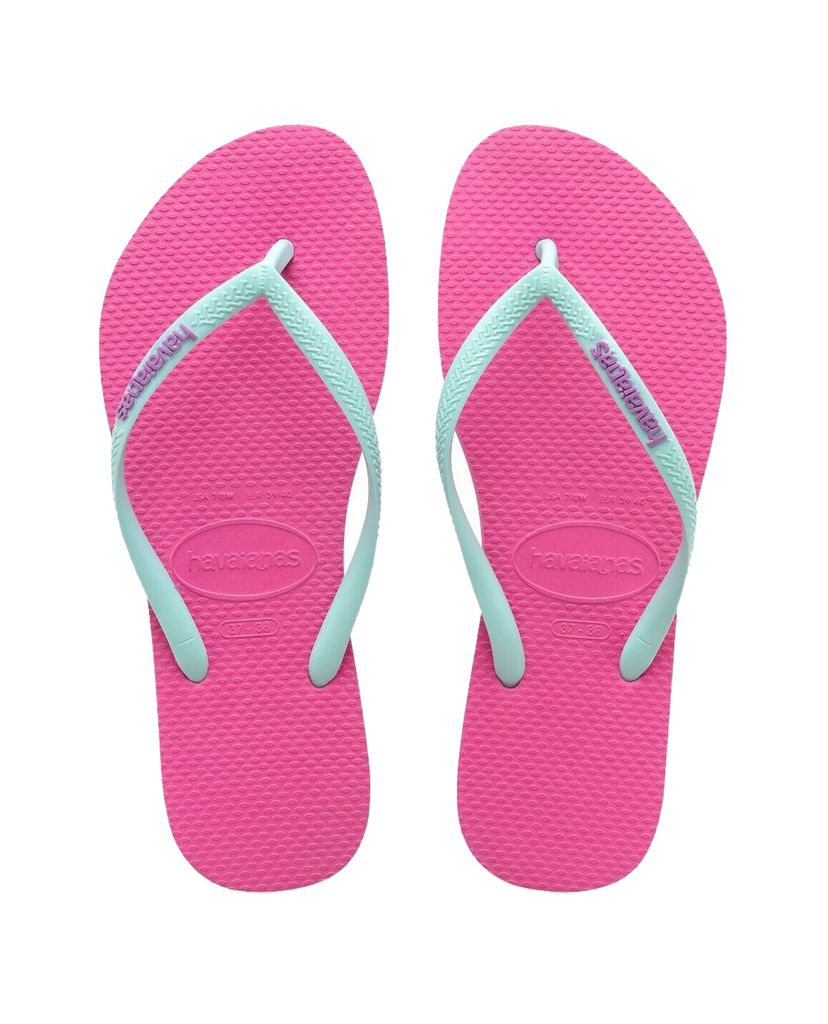 HAVAIANAS - Dép nữ Slim Logo Pop Up