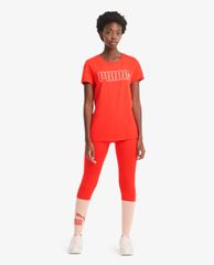 PUMA - Áo thun thể thao nữ cổ tròn ngắn tay Rebel Graphic