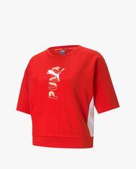 PUMA - Áo sweatshirt nữ ngắn tay Modern Sports