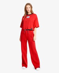PUMA - Áo croptop nữ cổ tròn ngắn tay Sportstyle INTL Game