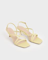 CHARLES & KEITH - Giày cao gót quai mảnh Strappy Slingback