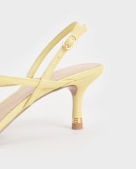 CHARLES & KEITH - Giày cao gót quai mảnh Strappy Slingback