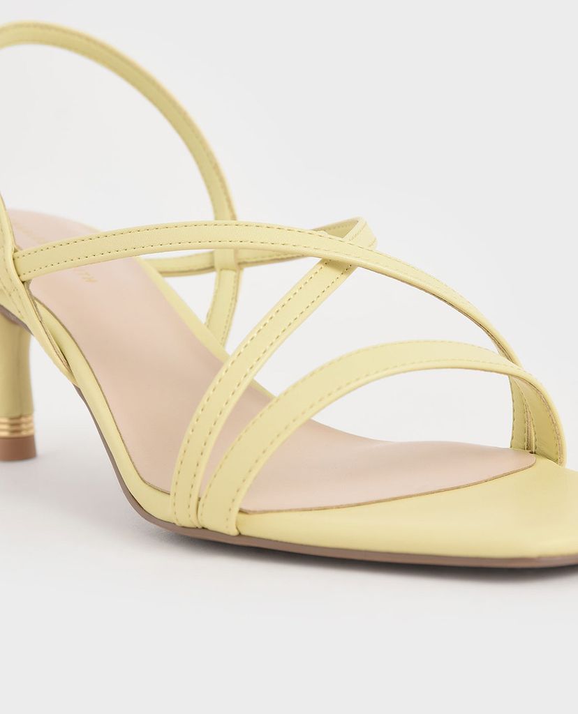 CHARLES & KEITH - Giày cao gót quai mảnh Strappy Slingback