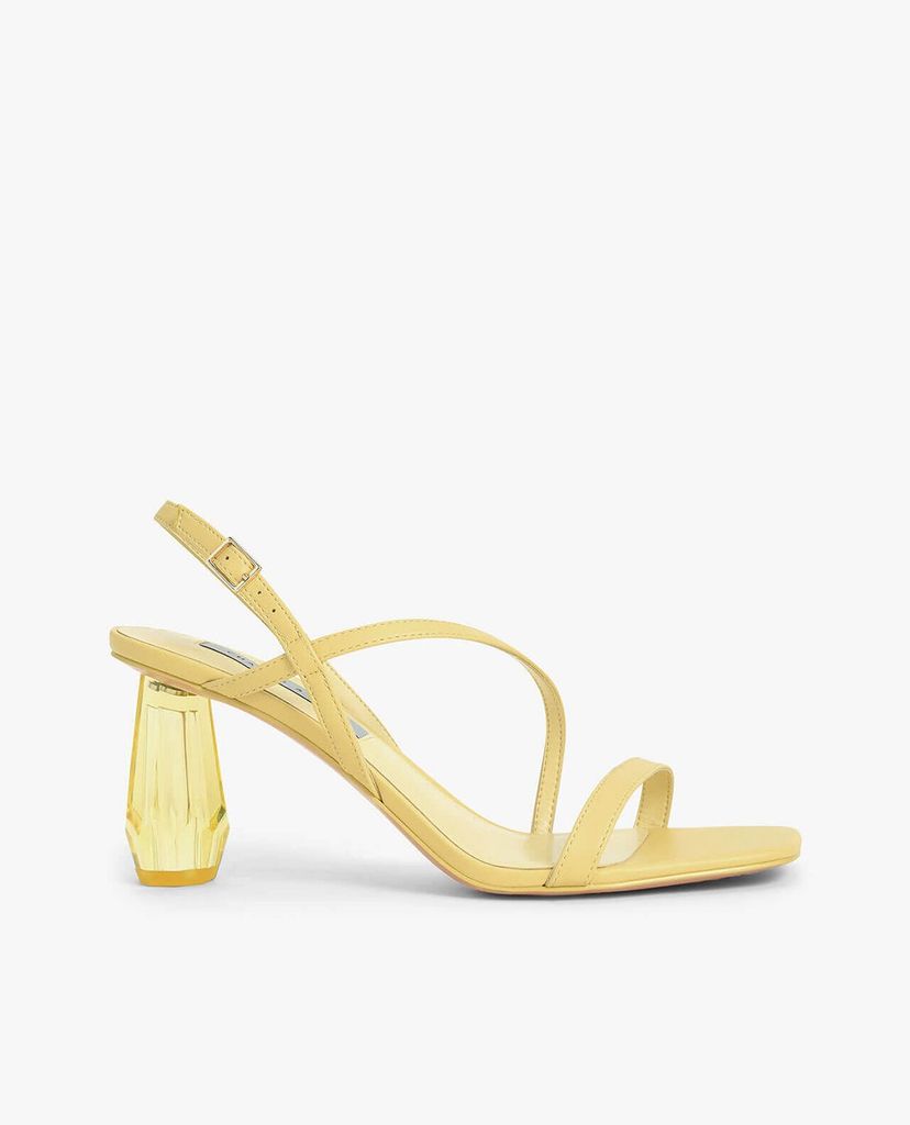 CHARLES & KEITH - Giày cao gót sandals See Through Sculptural Heel