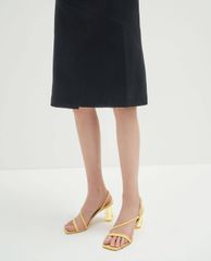 CHARLES & KEITH - Giày cao gót sandals See Through Sculptural Heel