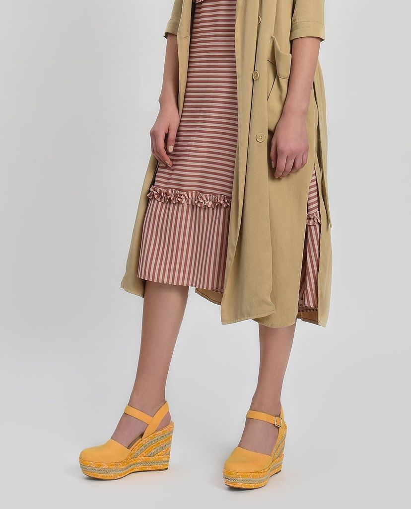 CHARLES & KEITH - Giày đế xuồng Espadrille Wedges