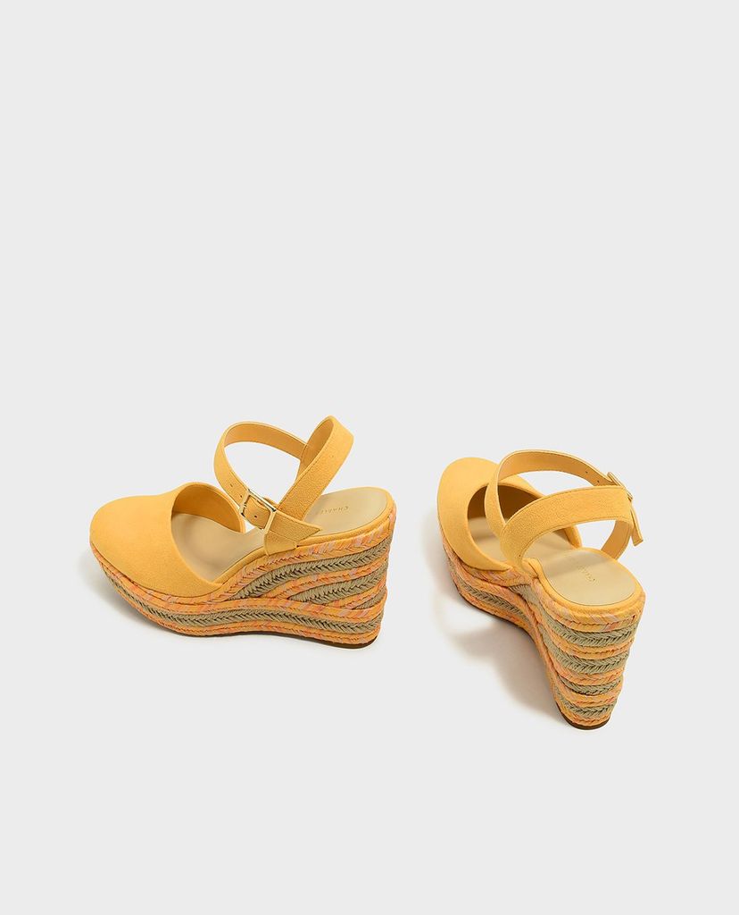 CHARLES & KEITH - Giày đế xuồng Espadrille Wedges