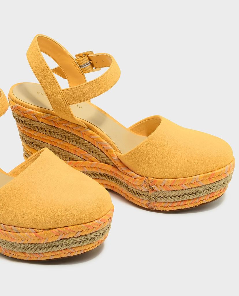 CHARLES & KEITH - Giày đế xuồng Espadrille Wedges