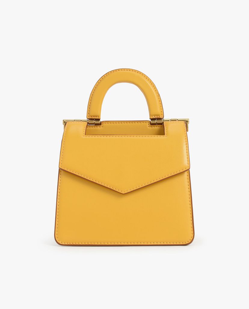 CHARLES & KEITH - Túi xách tay nữ hình vuông Top Envelope