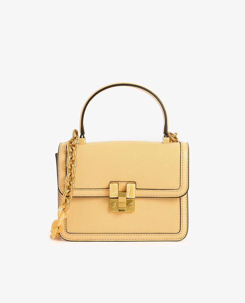 CHARLES & KEITH - Túi xách tay chữ nhật Small Chunky Chain Strap