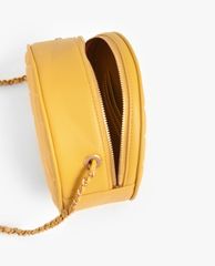 CHARLES & KEITH - Túi đeo chéo nữ phom tròn Quilted Circle