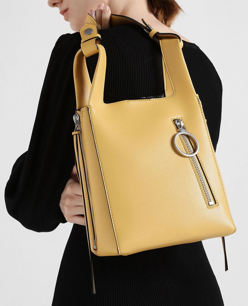CHARLES & KEITH - Túi xách tay Ring Zip Pocket Square
