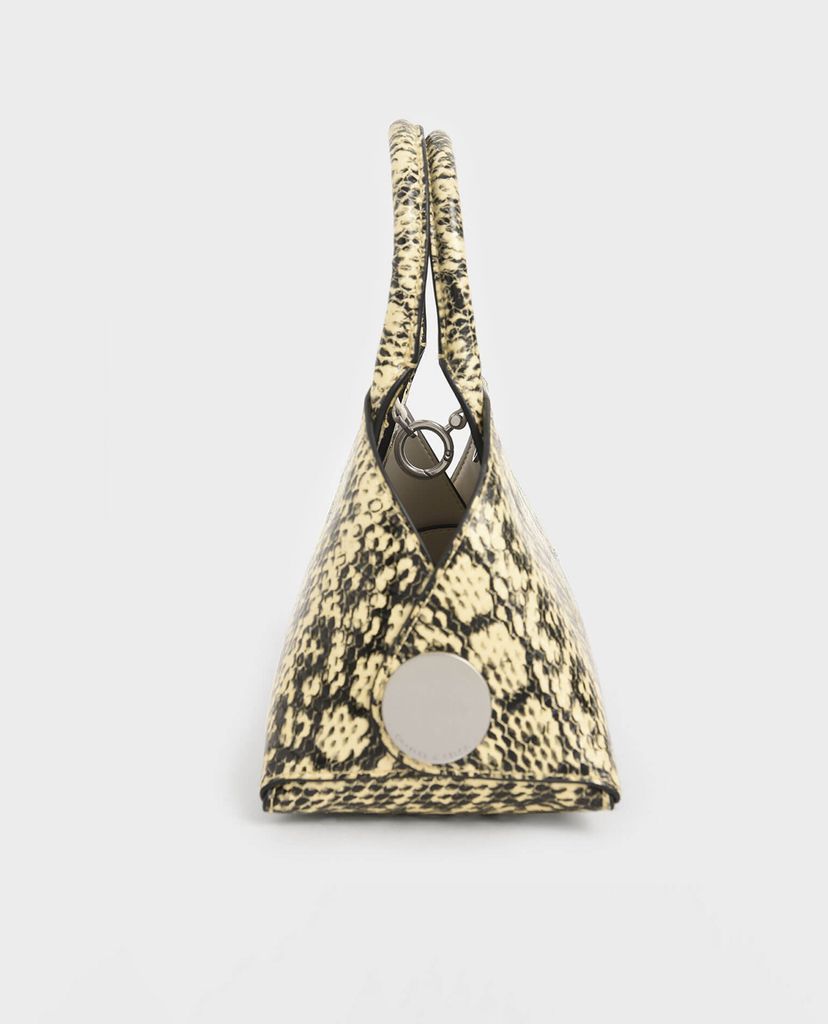 CHARLES & KEITH - Túi xách tay Top Handle Dome