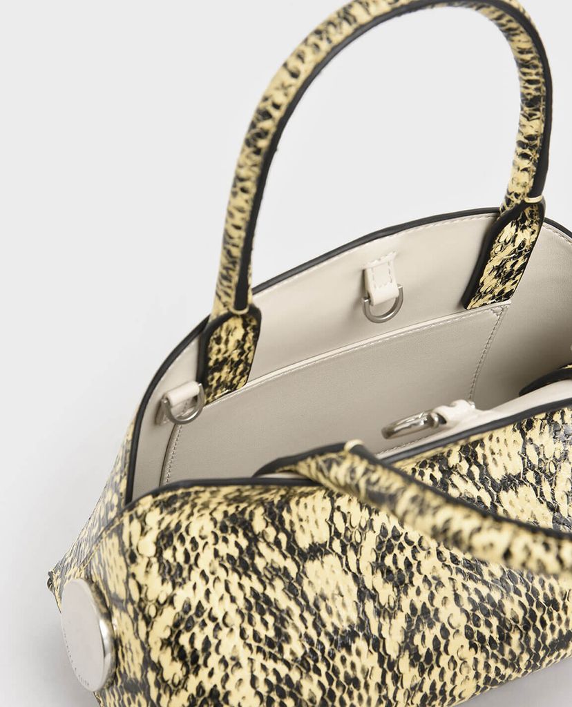 CHARLES & KEITH - Túi xách tay Top Handle Dome