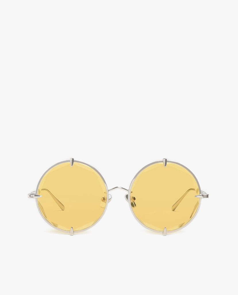 CHARLES & KEITH - Kính mát nữ gọng tròn Round Wire Frame Skinny