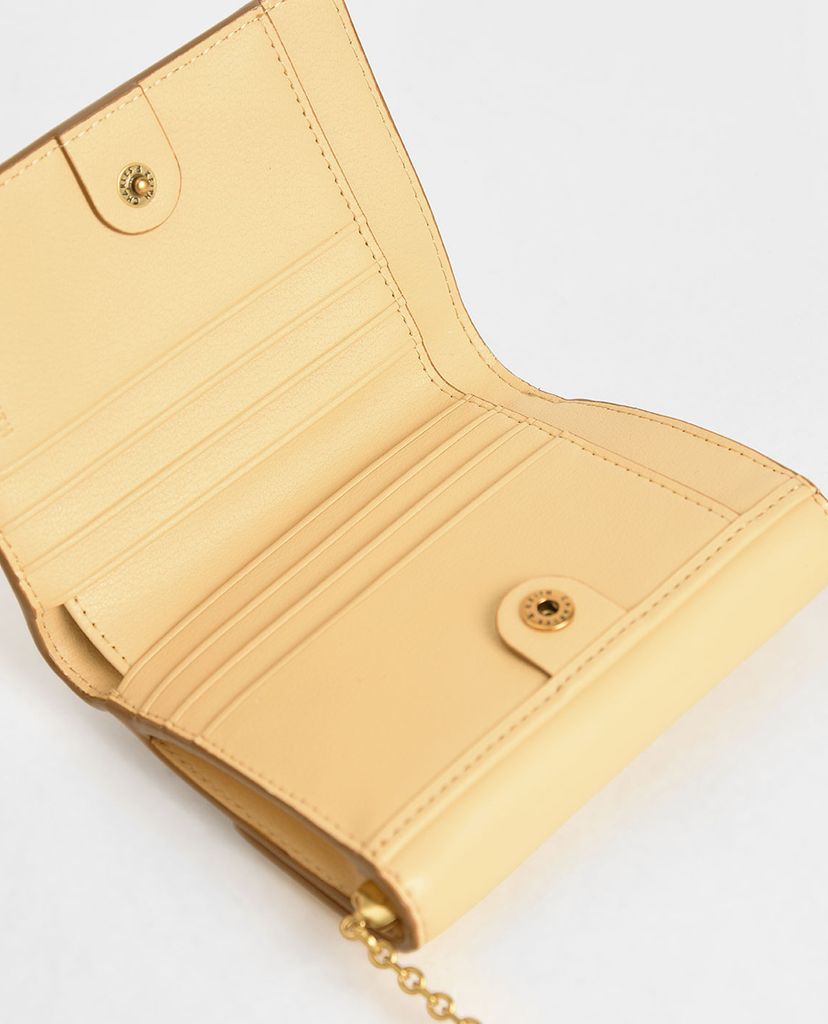 CHARLES & KEITH - Ví mini Metallic Accent