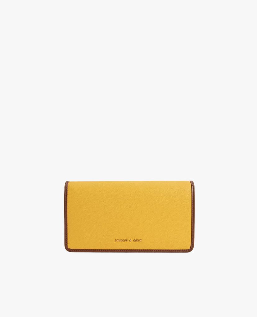 CHARLES & KEITH - Ví nữ phom chữ nhật dài Mini Front Flap