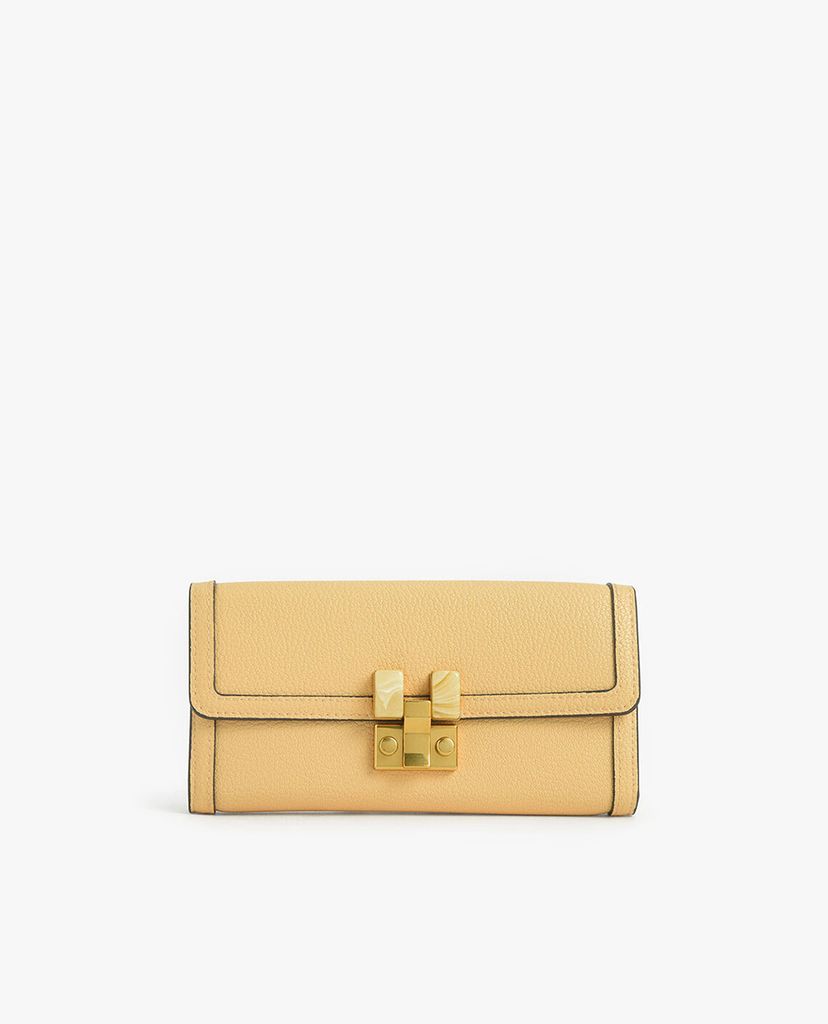 CHARLES & KEITH - Ví nữ dáng dài phối dây đeo Stone Embellished