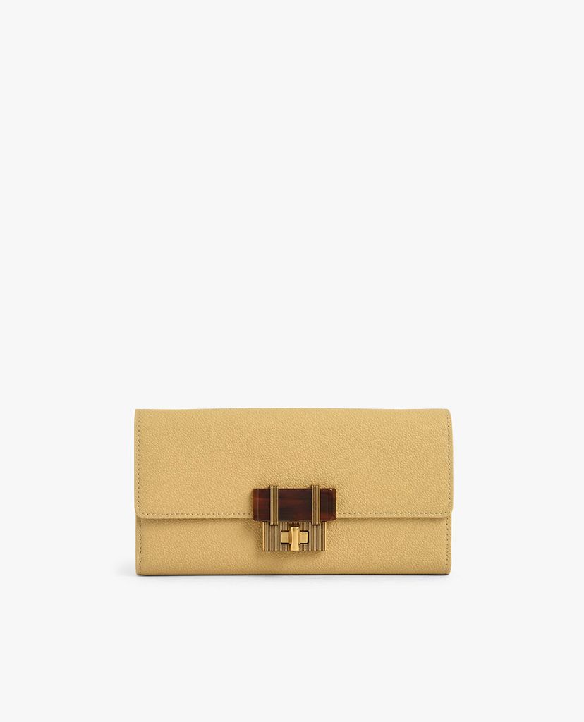 CHARLES & KEITH - Ví nữ dạng gập Stone Embellished