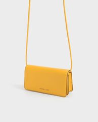 CHARLES & KEITH - Ví cầm tay nữ chữ nhật thời trang