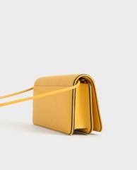 CHARLES & KEITH - Ví cầm tay nữ chữ nhật thời trang