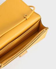 CHARLES & KEITH - Ví cầm tay nữ chữ nhật thời trang