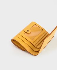 CHARLES & KEITH - Ví nữ mini dạng gập Snap Button
