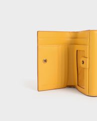 CHARLES & KEITH - Ví nữ mini dạng gập Snap Button