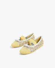 CHARLES & KEITH - Giày búp bê trẻ em mũi tròn