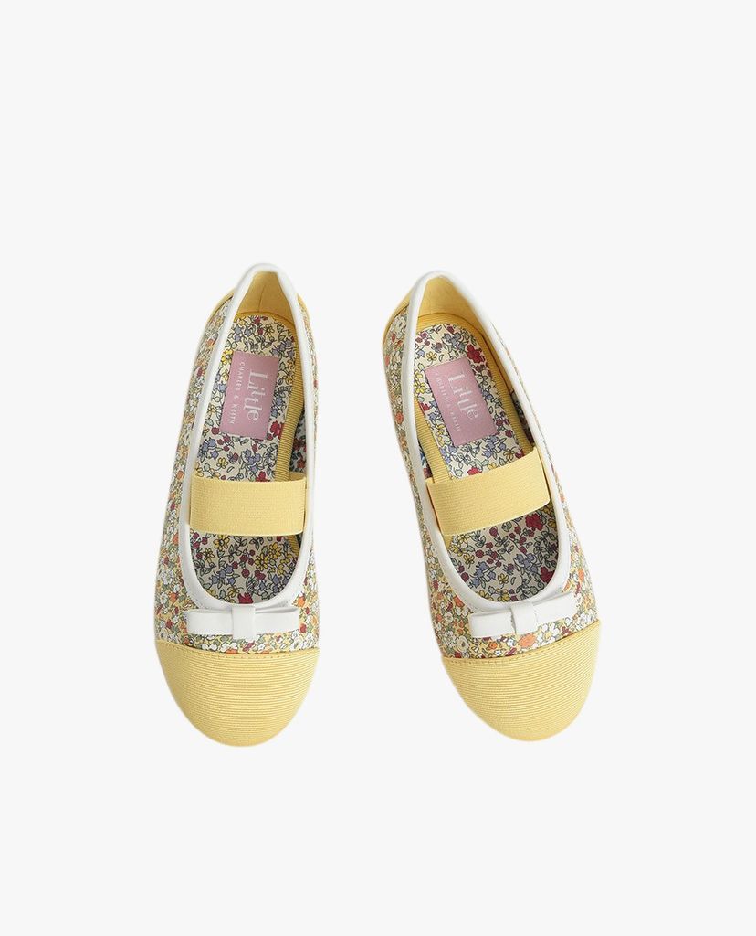 CHARLES & KEITH - Giày búp bê trẻ em mũi tròn