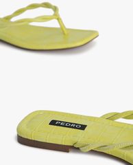 PEDRO - Dép nữ quai kẹp Croc Effect Thong