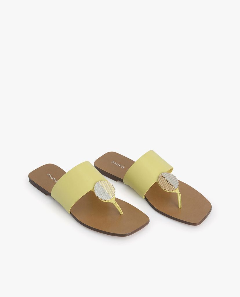 PEDRO - Giày sandal nữ xỏ ngón phối quai ngang thời trang
