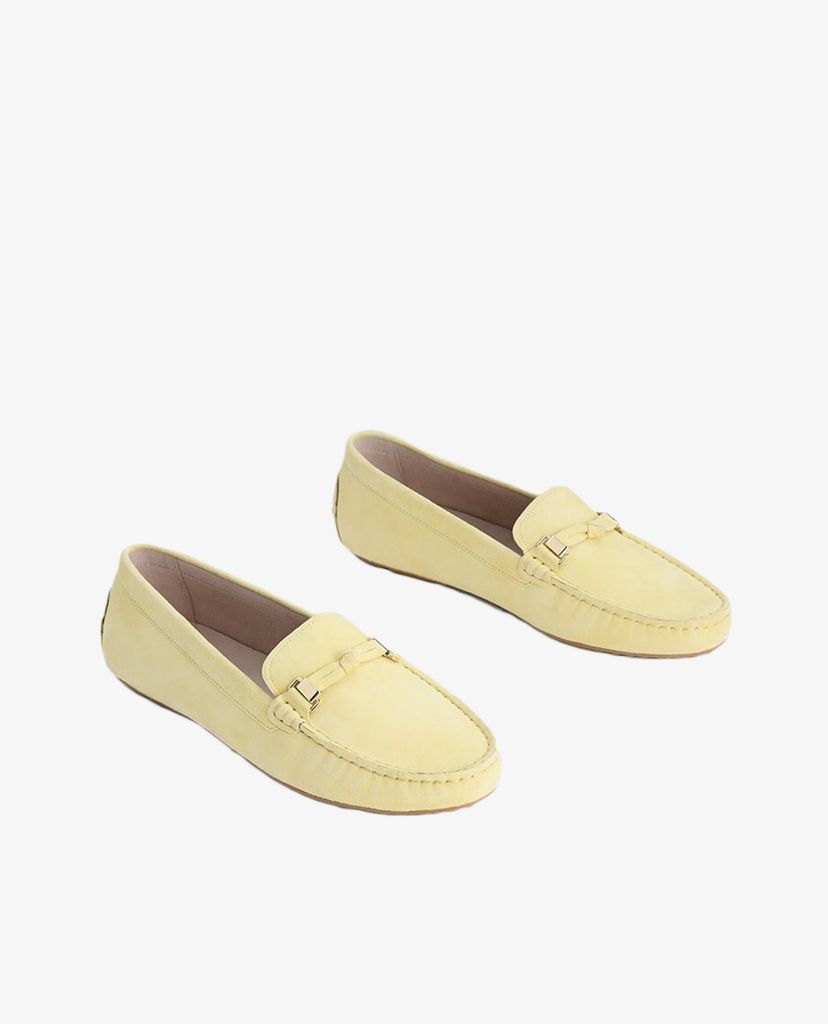 PEDRO - Giày đế bệt nữ mũi tròn Knotted Leather